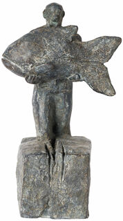 Sculpture "The Great Hope" (2022), patinated bronze version