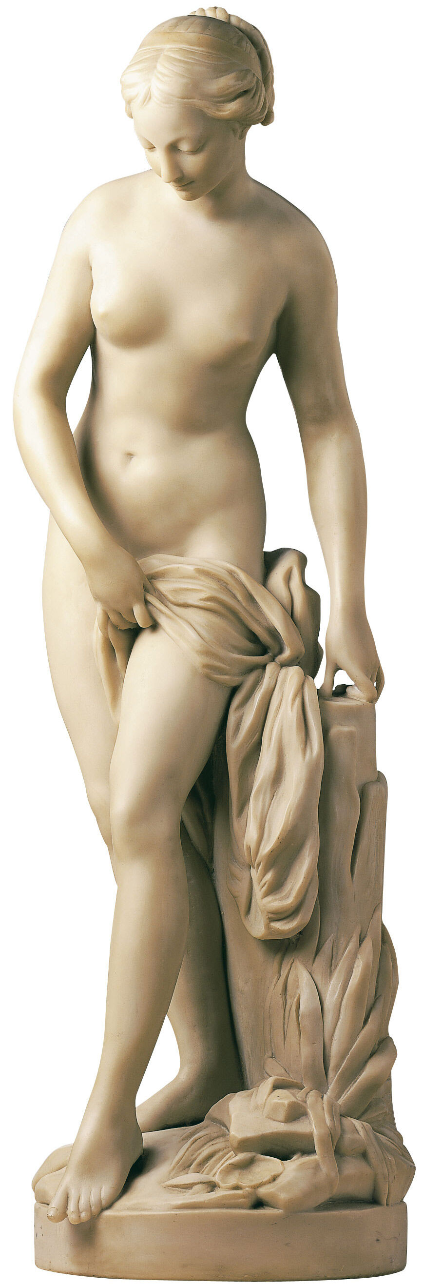 Skulptur "Bader" (reduktion), kunstmarmor von Etienne-Maurice Falconet