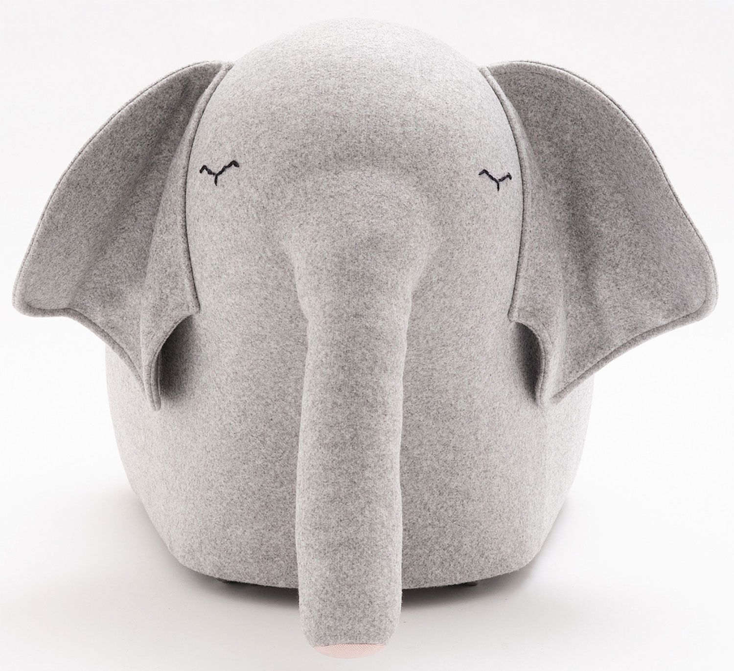 Hess Holz-Schiebefigur Elefant – Nature Serie, Greifling Mit Rädern – Ab 3 Monaten – Made In Germany
