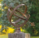 Sundial "Sun & Moon", bronze