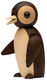 Wooden figure "Penguin Frost" - Design Chresten Sommer by Spring Copenhagen
