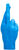 Kerze "Crossed Fingers", Version in Blau