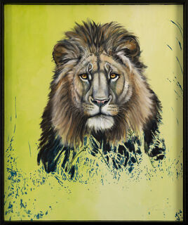 Opera "Series Bright Spot I Lion" (2026) (Quadro unico)