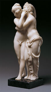 Skulptur "Amor und Psyche" (Reduktion), Kunstguss