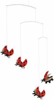 Ceiling mobile "Ladybird"