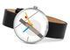 Polshorloge "Hommage à Moholy-Nagy" in Bauhaus-stijl - Unisex