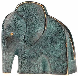 Skulptur "Elefant", Bronze