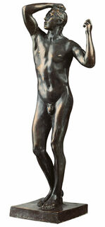 Skulptur "Das eherne Zeitalter" (1876), große Version in Bronze von Auguste Rodin