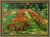 Tableau "La terrasse fleurie du jardin de Wannsee orientée vers le nord" (1928), encadré