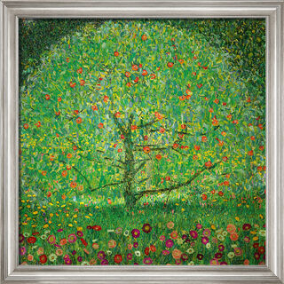 Picture "Apple Tree I" (1912), framed by Gustav Klimt