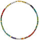 Collier "Rainbow Cubes"