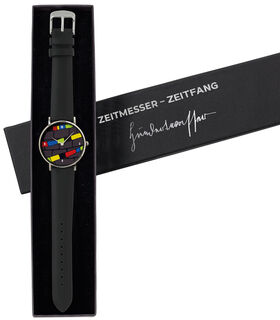 Artist's wristwatch "Time Catcher" - Unisex by Friedensreich Hundertwasser