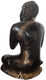 Sculpture "Resting Buddha", bronze antique finish