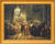 Beeld "Het fluitconcert van Frederik de Grote" (1852), ingelijst