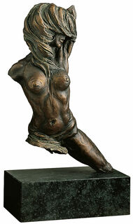 Skulptur "Passo di Danza", Bronze auf Marmor
