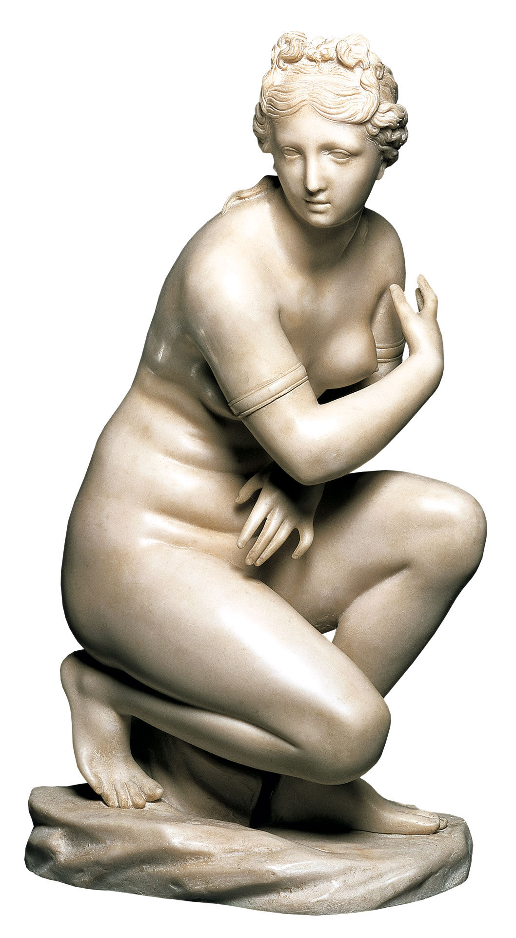 Aphrodite accroupie