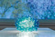 Kamerobject / Lamp "Blauwe Druiven" van gerecycled glas