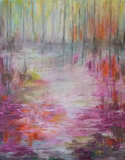Bild ”Floodplain Landscape V” (2025) (Unikt exemplar)