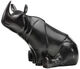 Skulptur "Nashorn", Bronze grau/schwarz von Evert den Hartog