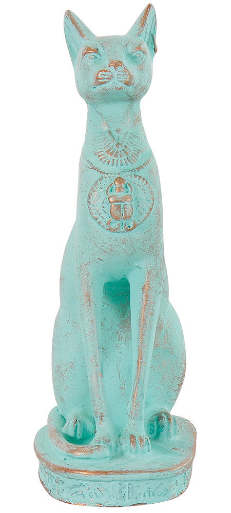 Skulptur "Bastetkatze", Kunstguss
