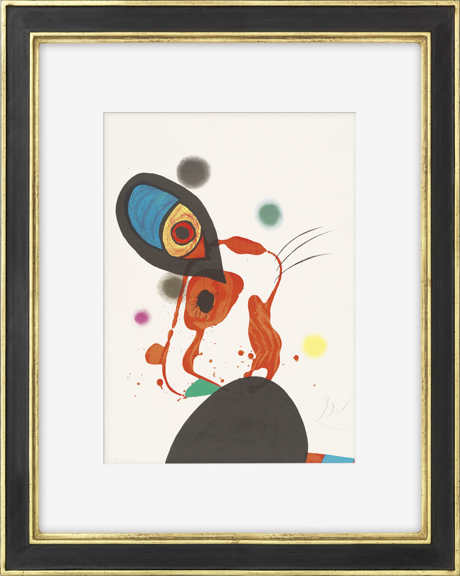 Picture "L'Eunuque Impérial" (1975) by Joan Miró