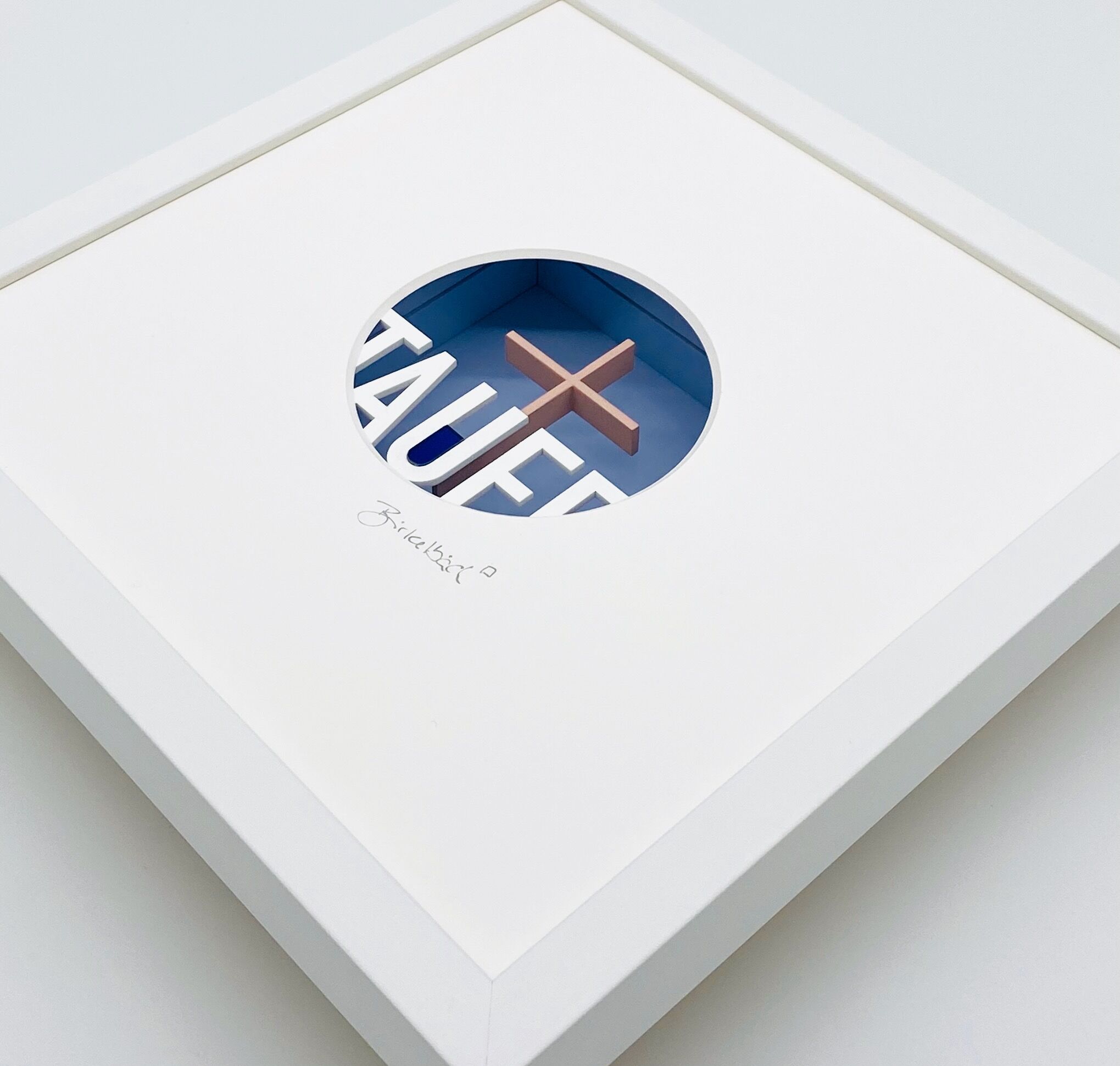 3D picture ‘Christening Gift’, framed by Ralf Birkelbach