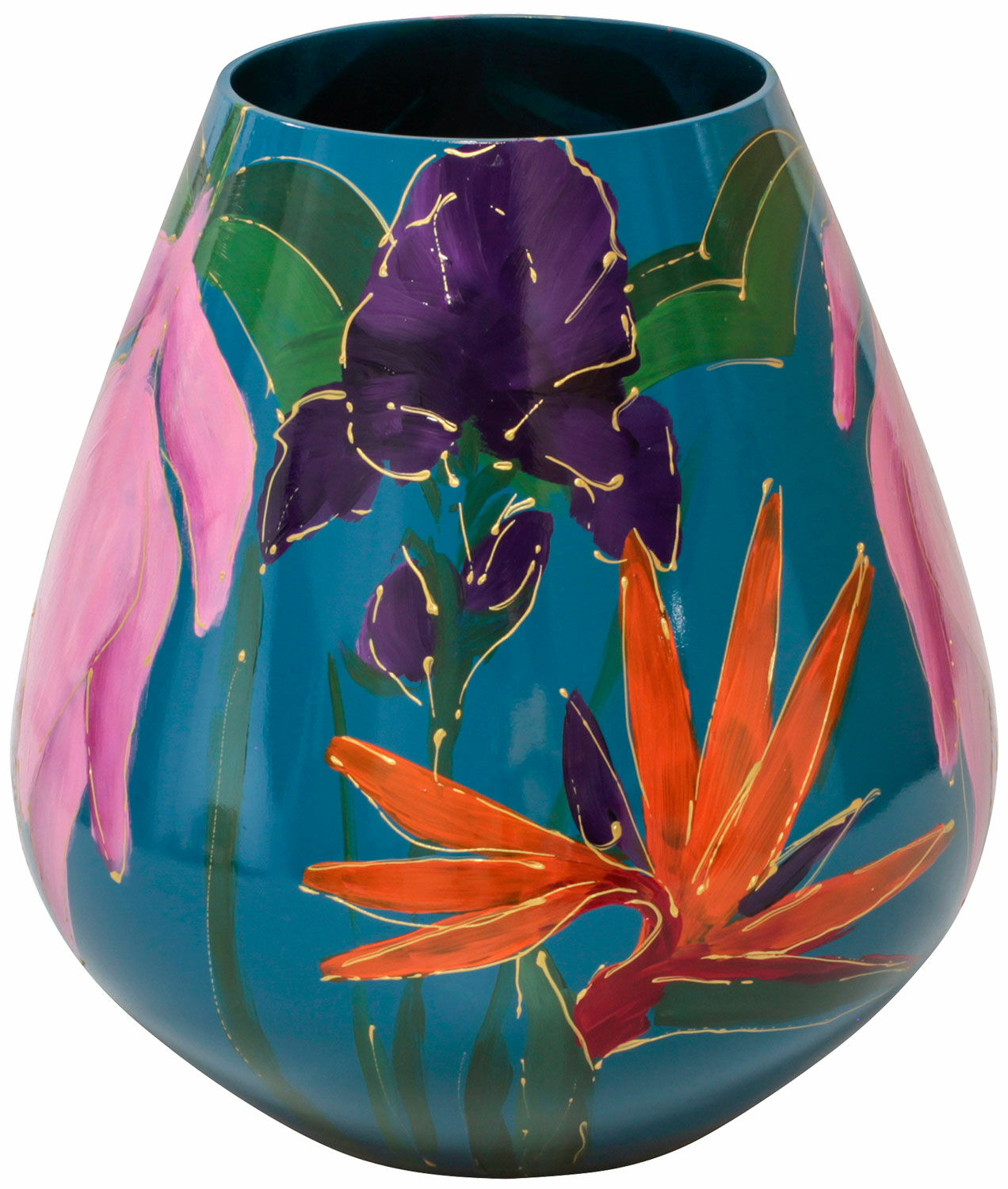 Glass vase "Pink Dream" by Milou van Schaik Martinet