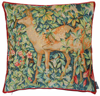 Cushion cover "Deer" - after William Morris