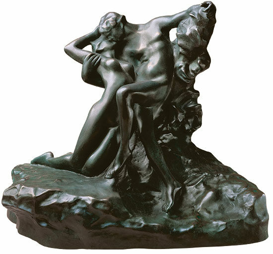 Skulptur "Der ewige Frühling" (1884), Version in Bronze von Auguste Rodin