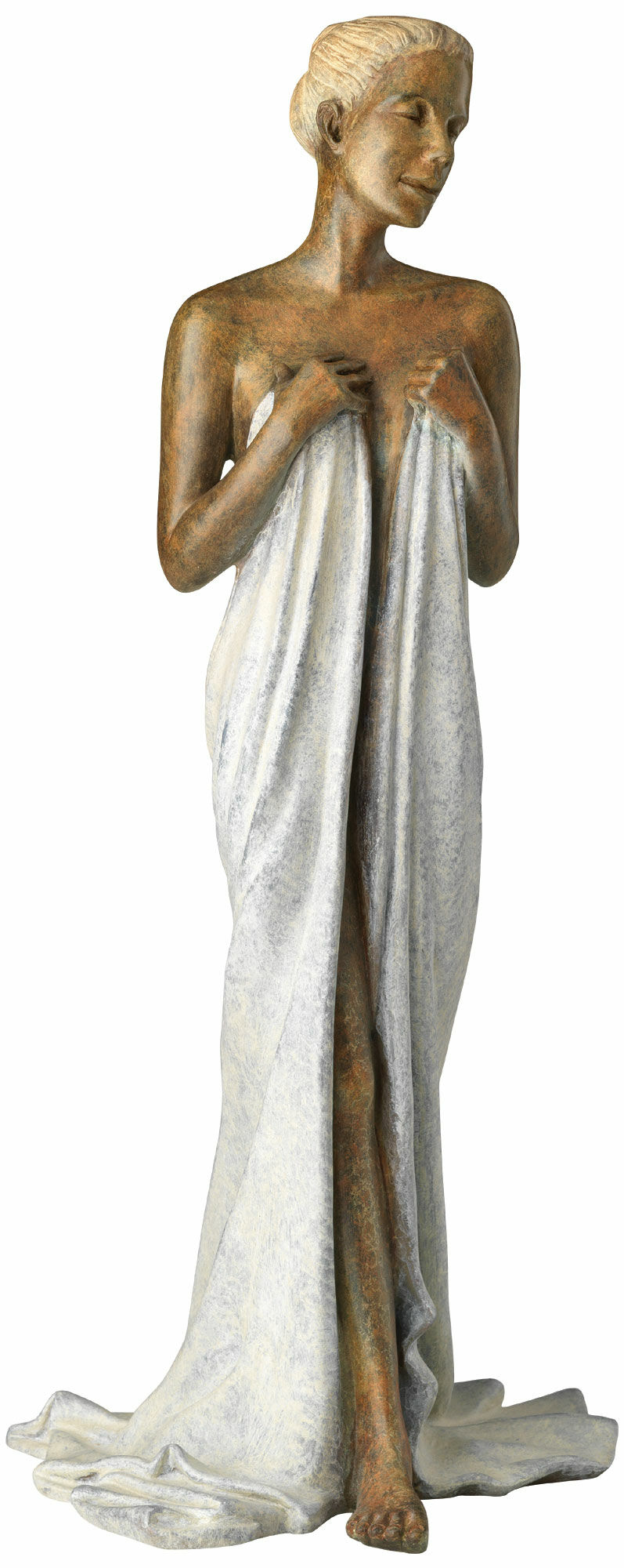 Skulptur "Lisa", Version in Bronze von Alain Choisnet