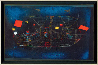 Picture "The Adventure Ship" (1927), framed