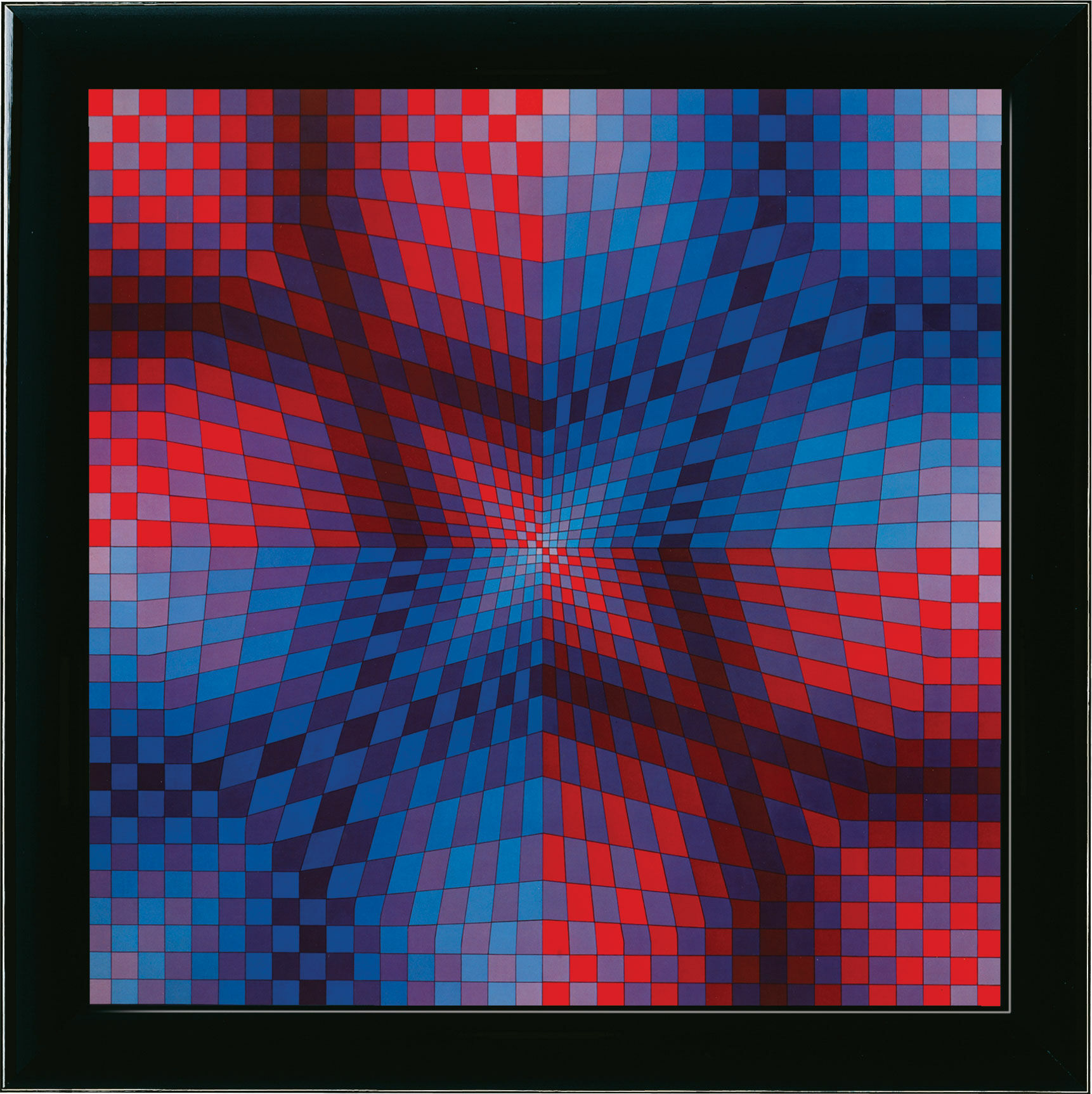 Picture "Tuz", framed by Victor Vasarely