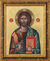 Icon "Christ Pantocrator", framed