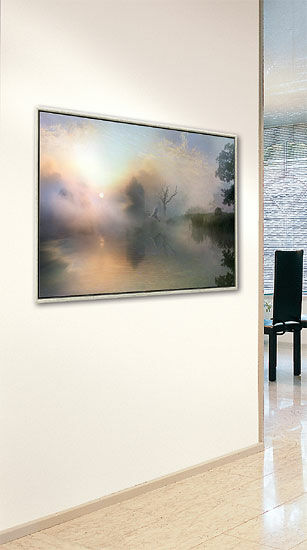 Picture "Silent Rise" (2009), framed by Ule W. Ritgen
