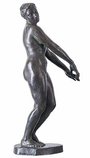 Sculpture "Young Woman" (1903/04), reduction in bronze by Georg Kolbe
