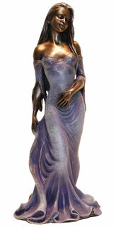 Skulptur "Musa", Kunstbronze