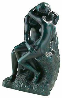 Sculpture "The Kiss" (19 cm), cast