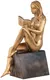 Socha "Čtoucí žena", bronz od Richard Senoner