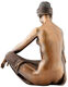 Skulptur "Bølger", bronzeversion af Erwin A. Schinzel