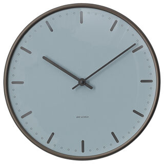 Wall clock "City Hall Royal" (small version, Ø 21 cm) by Arne Jacobsen