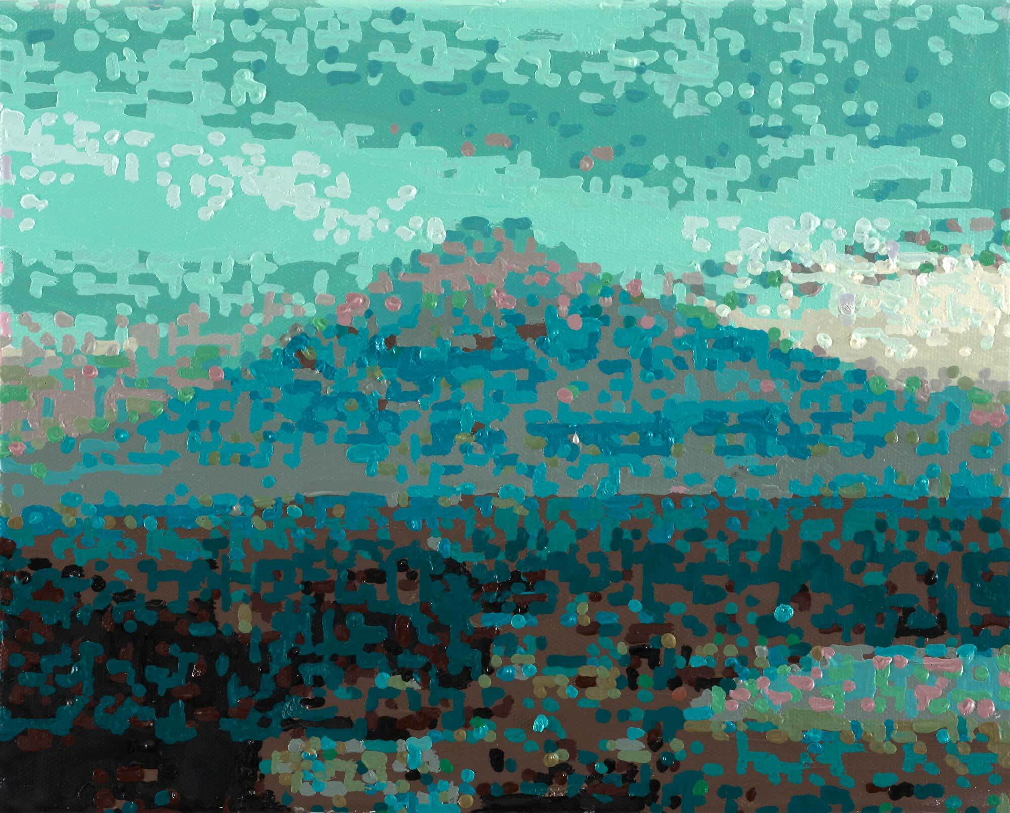 Beeld "50 Views of Mount Fuji_Viewed From the Train, No. XXII" (2010) (Uniek stuk) von Römer + Römer