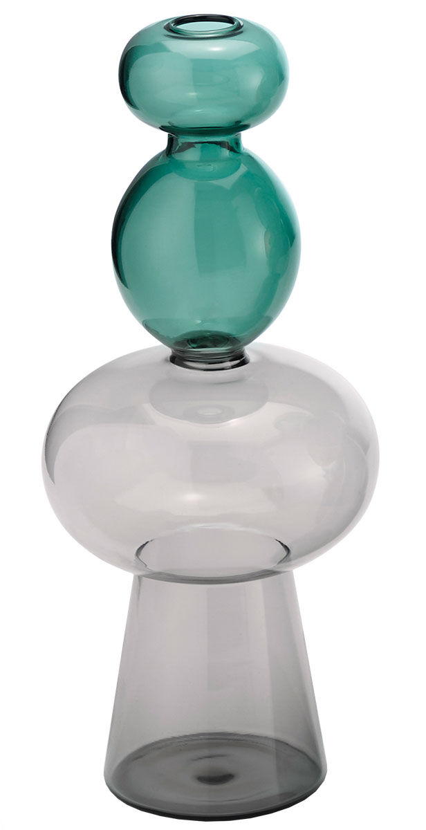 Glasvase "Curiosa (Turm)" im Retro-Design von Philippi