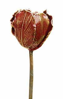 Haveobjekt "Stor tulipan", bronze
