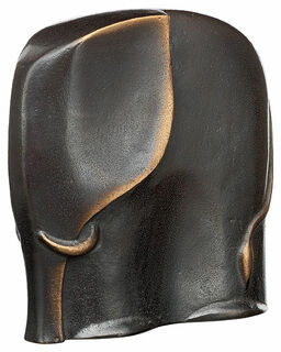 Tierplastik "Elefant", Bronze
