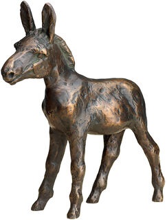 Sculpture "Golden Donkey", bronze