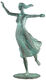 Skulptur "Jugend", Version Bronze grün von Gerhard Brandes
