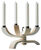 4-arm candle holder "Nordic Light" (flexible, without candles), white version