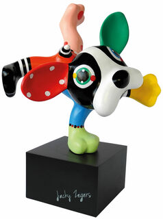Sculpture "Dog Boris", cast by Jacky Zegers