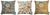Set van 3 kussenhoezen "Floral Magic"