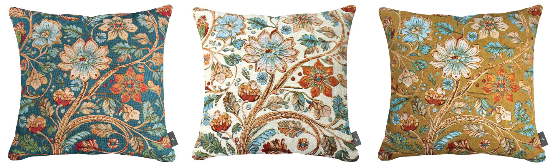Set van 3 kussenhoezen "Floral Magic"